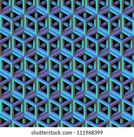 seamless pattern of blocks