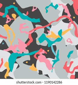 Seamless pattern, blots