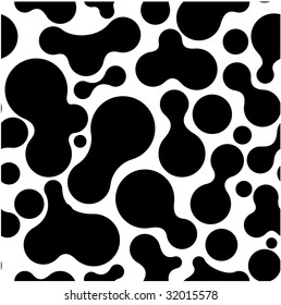 Seamless Pattern With Blots