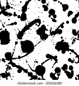 Seamless pattern with blots. plus EPS10 vector file