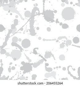 Seamless pattern with blots. plus EPS10 vector file