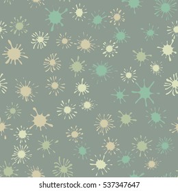 Seamless pattern of blots.  Summer camouflage.