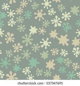 Seamless pattern of blots.  Summer camouflage.