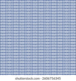 Seamless pattern with blue arrows checkered background.