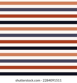 Seamless pattern with blue and brown stripes