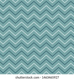 Seamless pattern with blue chevron