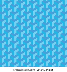 seamless pattern with Blue color shade.