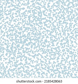 Seamless pattern with blue dots and white background