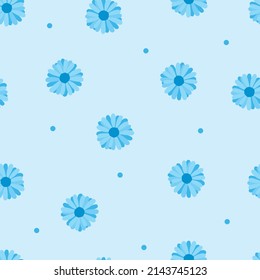 Nahtlose Muster blauer Hintergrund
