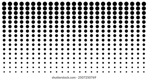 Seamless pattern of blue polka dots with white background. wallpaper design, suit design eps 10.