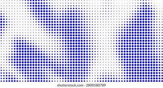 Seamless pattern of blue polka dots with transparent background. Abstract small polka dot pattern..suit Kurt digital design motif colourful wallpaper illustration, traditional design