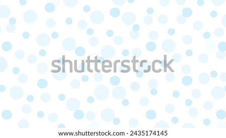 seamless pattern with blue polka dots