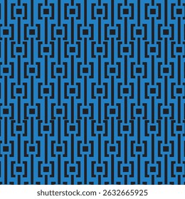 padrão sem costura com quadrado azul, fundo geométrico abstrato
