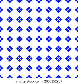 seamless pattern blue square background
