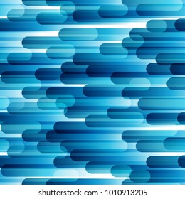 Seamless pattern with blue stripes