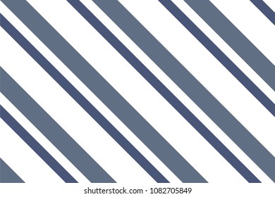 Seamless pattern. Blue Stripes on white background. Striped diagonal pattern For printing on fabric, paper, wrapping, scrapbooking, websites, banners Background with slanted lines Vector illustration