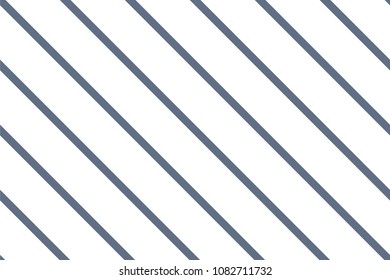 Seamless pattern. Blue Stripes on white background. Striped diagonal pattern For printing on fabric, paper, wrapping, scrapbooking, websites, banners Background with slanted lines Vector illustration
