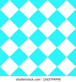 Seamless pattern. Blue tile on a white background. Vector drawing. Texture.