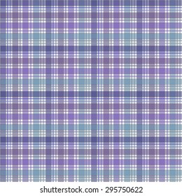 seamless pattern blue tone tartan vector
