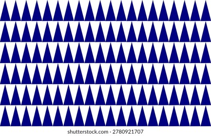 seamless pattern  blue triangles repeating style, replete image design for fabric printing