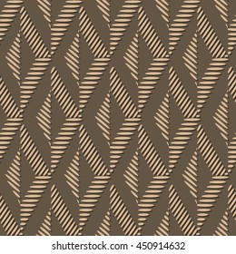 Seamless pattern in boho style. Embroidery imitation. Simple and stylish print template for fabric and paper.