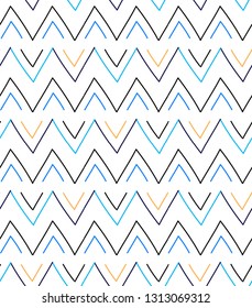 Seamless pattern in boho style Ethnic and tribal motifs.