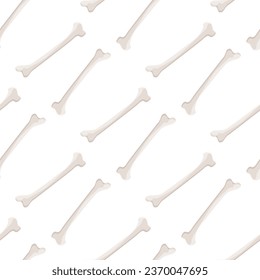 Hueso de patrón sin foco sobre fondo blanco.