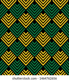 seamless pattern of borneo batik style. traditional Indonesian fabric motif. vector design inspiration. Creative textile background for fashion or cloth. culture motif of dayak