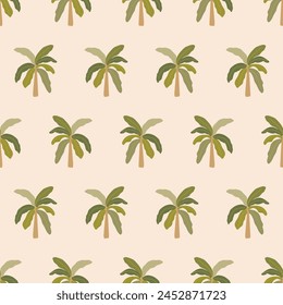 seamless pattern, botanic art surface design for fabric scarf and decor