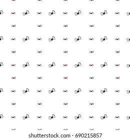 Seamless pattern with bows.