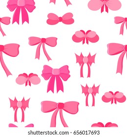 seamless pattern with bows. Baby Wallpapers. paper