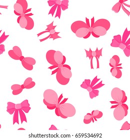 seamless pattern with bows. Baby Wallpapers. paper