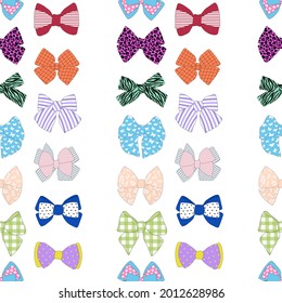 Dibujo vectorial de arcos de patrón sin costura