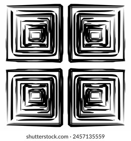 Seamless pattern box base for background