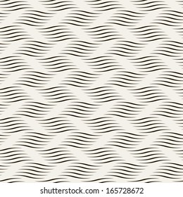 Seamless pattern with braids. Endless stylish texture. Ripple background