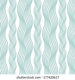 Seamless pattern with braids. Endless stylish texture. Ripple background