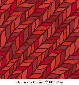 Seamless pattern of braids, endless texture, stylized sweater fabric. Texture for web, print, wallpaper, fall winter fashion, textile design, website background, holiday home decor