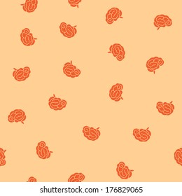 Seamless Pattern, Brain