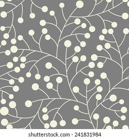 seamless pattern with branches