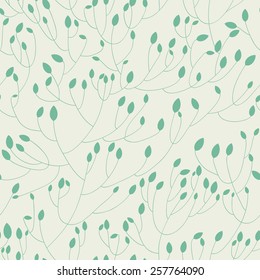 seamless pattern with branches