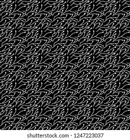 Seamless pattern of branches. Geometric floral background. Vector illustration. Good quality. Good design.