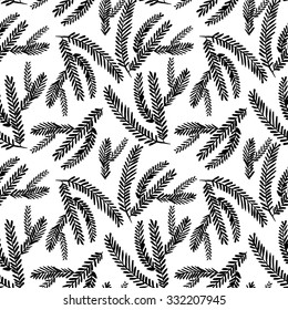 Set Ferns 12 Leaves Vintage Vector Stock Vector (Royalty Free) 601699589