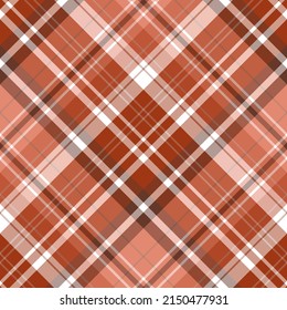Nahtlose Muster in Ziegelrot für Plaid, Stoff, Textilien, Kleidung, Tischdecken und andere Dinge. Vektorbild. 2