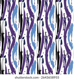 Seamless pattern with bright abstract spots. Vector illustration