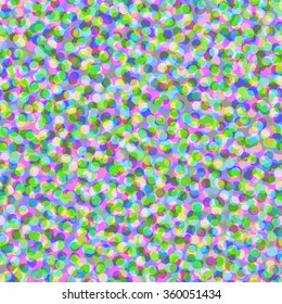 Seamless pattern with bright fullcolor circles