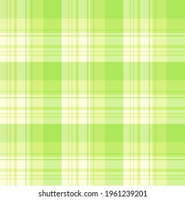 Seamless pattern in bright green colors for plaid, fabric, textile, clothes, tablecloth and other things. Vector image. 