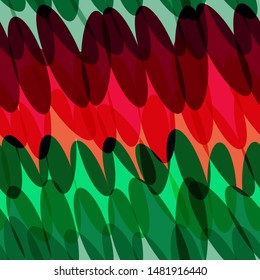 seamless pattern. bright orange red green brown burgundy print, Geo ethnic backdrop modern trendy Geometric abstract background. Can be used for Gift wrap, fabrics, wallpapers. Vector