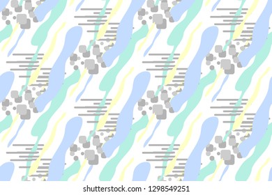 Seamless pattern of bright spots in modern style, for use in textiles and printed products.EPS10