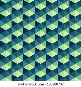 Seamless pattern. Bright vector optical illusion. Op art background for your design.