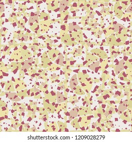 Seamless pattern. Broken circles and stars. Background from a grate full of holes.